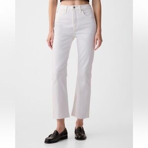 GAP Kick Fit High Rise Jeans – White – Size 32 | 14R
